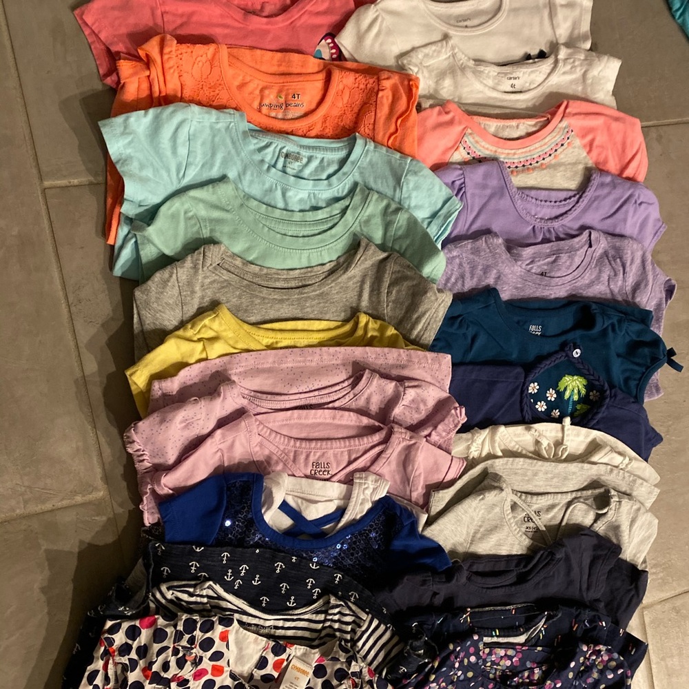 Lot 4t girls tees
